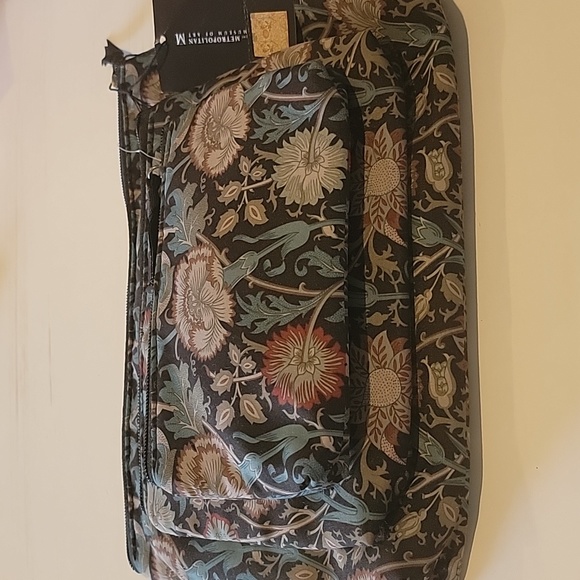 🍃 set of 3 cosmetic accessories bags floral - Picture 3 of 8